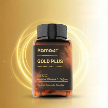 Kamour Gold Plus – Ayurvedic Energy & Vitality Capsules - Kamour (By Kapeefit)