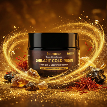 Kamour Shilajit Gold Resin  For Stamina And Energy, 100% Pure Himalayan Wellness, 30g - Kamour (By Kapeefit)