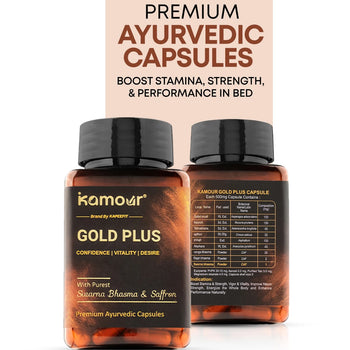 Kamour Gold Plus Capsule – Ayurvedic Stamina Capsule
